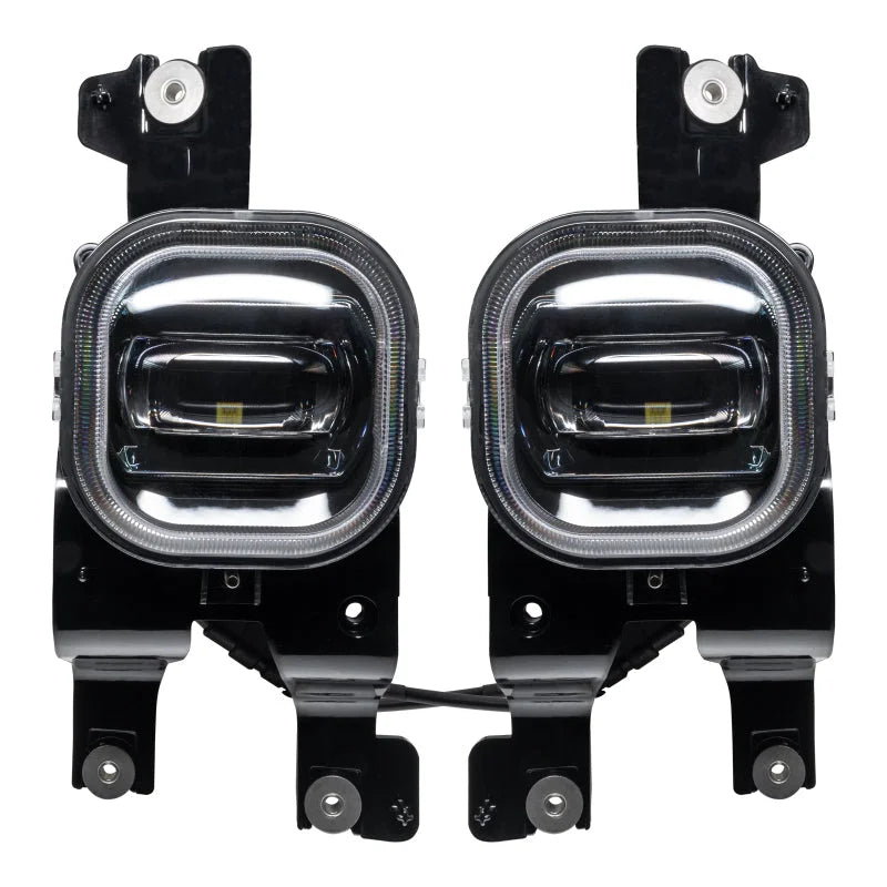 Oracle 08-10 Ford Superduty High Powered LED Fog (Pair) - 6000K - Main Product View