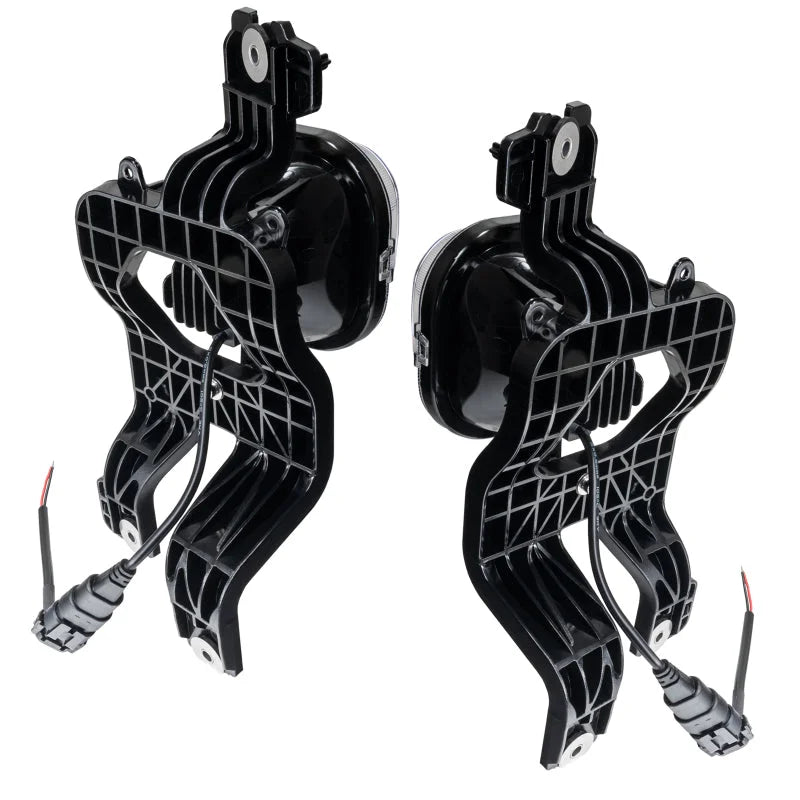 Oracle 08-10 Ford Superduty High Powered LED Fog (Pair) - 6000K - Installation View