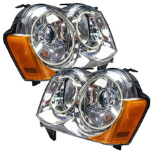 Load image into Gallery viewer, Oracle 08-10 Jeep Grand Cherokee SMD HL - HID - ColorSHIFT w/ BC1 Controller - Back View