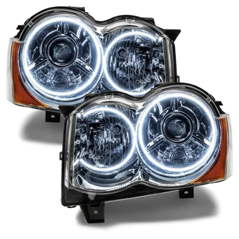 Oracle 08-10 Jeep Grand Cherokee SMD HL - HID - ColorSHIFT w/ BC1 Controller - Additional View 5