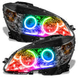 Load image into Gallery viewer, Oracle 08-11 Mercedes Benz C-Class Pre-Assembled Headlights Chrome Housing w/o Controller - Main Product View