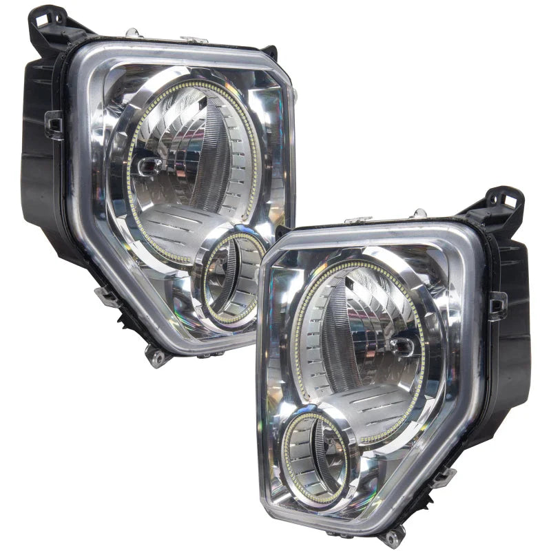 Oracle 08-12 Jeep Liberty SMD HL - White - Installation View