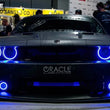 Load image into Gallery viewer, Oracle 08-14 Dodge Challenger Dynamic Surface Mount Headlight Halo Kit - - Dynamic - Side View