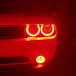 Load image into Gallery viewer, Oracle 08-14 Dodge Challenger Dynamic Surface Mount Headlight Halo Kit - - Dynamic - Installation View