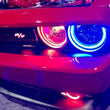 Load image into Gallery viewer, Oracle 08-14 Dodge Challenger Dynamic Surface Mount Headlight Halo Kit - - Dynamic - Additional View 5