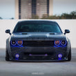 Load image into Gallery viewer, Oracle 08-14 Dodge Challenger Dynamic Surface Mount Headlight Halo Kit - - Dynamic - Additional View 10