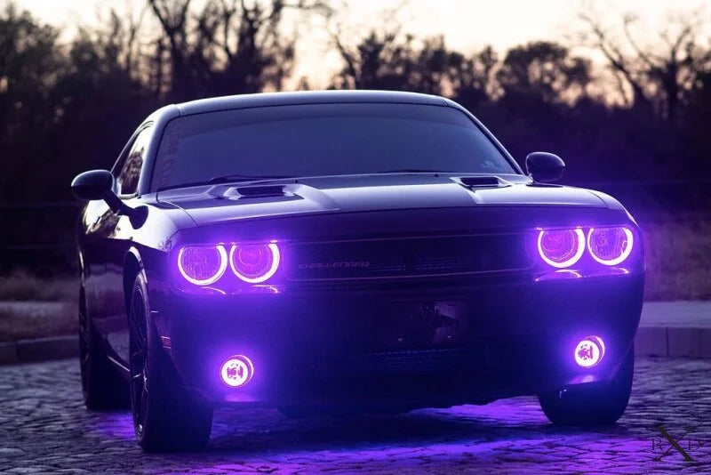 Oracle 08-14 Dodge Challenger Dynamic Surface Mount Headlight Halo Kit - - Dynamic - Additional View 11