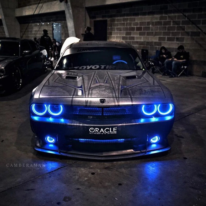 Oracle 08-14 Dodge Challenger Dynamic Surface Mount Headlight Halo Kit - - Dynamic - Additional View 13
