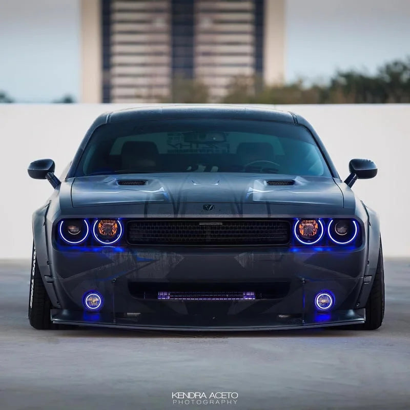 Oracle 0814 Dodge Challenger Dynamic Surface Mount Headlight/Fog Light Halo Kit COMBO - Additional View 5