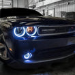 Load image into Gallery viewer, Oracle 0814 Dodge Challenger Dynamic Surface Mount Headlight/Fog Light Halo Kit COMBO - Additional View 7