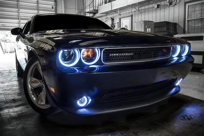 Oracle 0814 Dodge Challenger Dynamic Surface Mount Headlight/Fog Light Halo Kit COMBO - Additional View 7