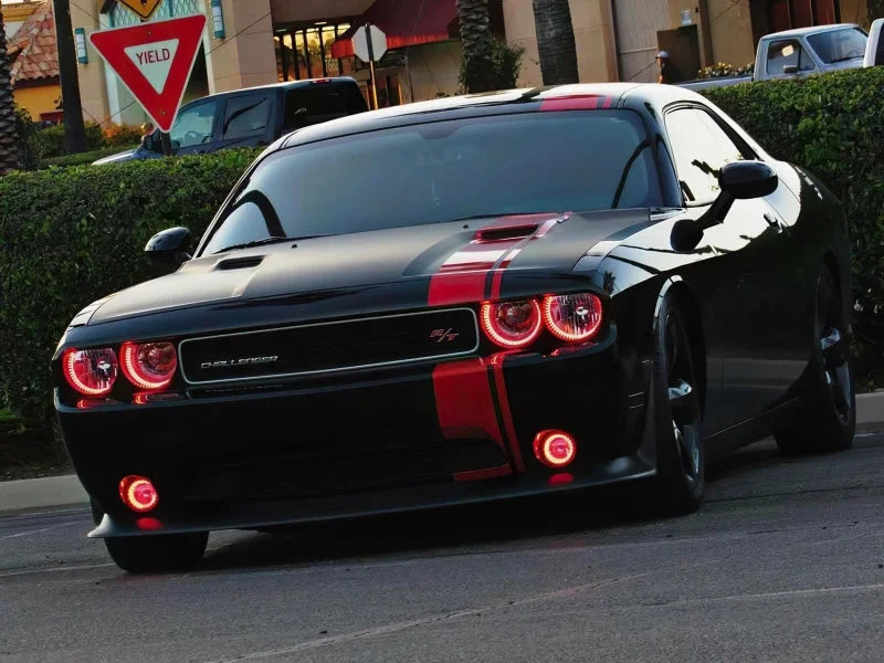 Oracle 0814 Dodge Challenger Dynamic Surface Mount Headlight/Fog Light Halo Kit COMBO - Additional View 13