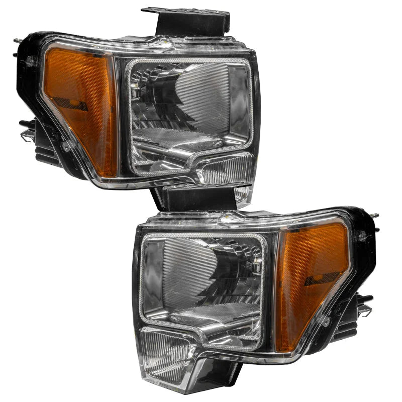 Oracle 09-14 Ford F-150 LED HL - White - Installation View