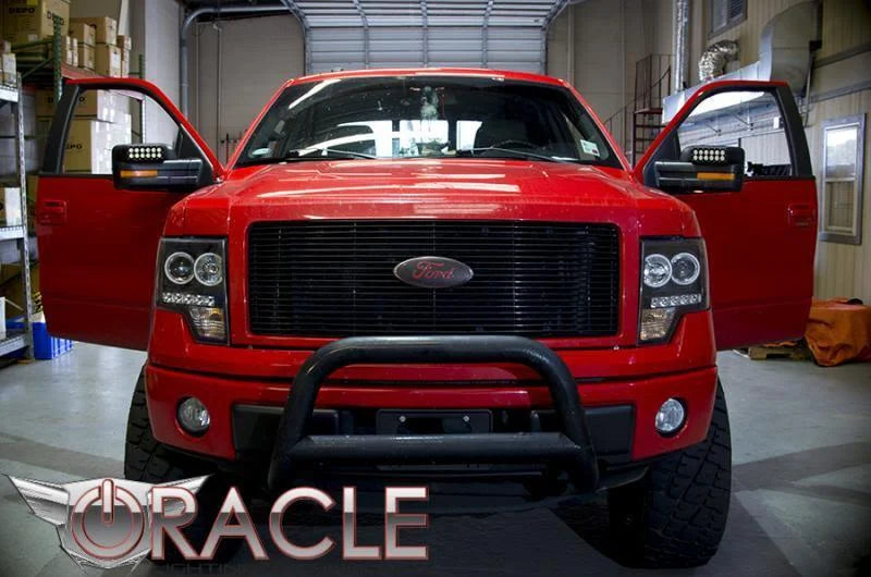 Oracle 09-14 Ford F150/Raptor Off-Road Mirrors - 6000K - Additional View 5