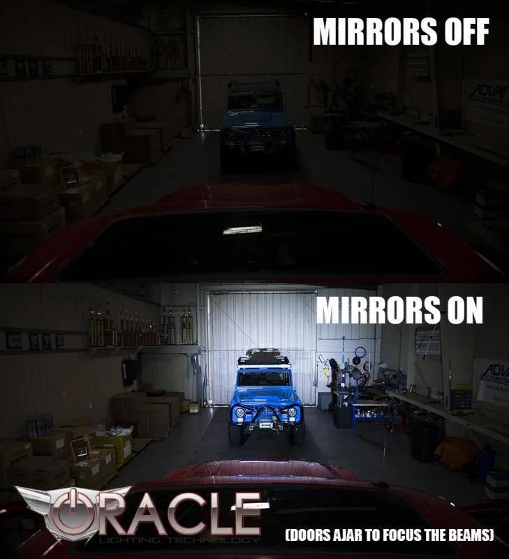 Oracle 09-14 Ford F150/Raptor Off-Road Mirrors - 6000K - Additional View 8