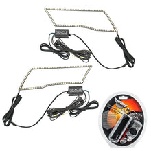 Load image into Gallery viewer, Oracle 09-18 Dodge Ram Switchback Quad Headlight Halo Kit - RGB+A + w/ RF Controller - Main Product View
