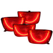 Load image into Gallery viewer, Oracle 10-13 Chevrolet Camaro LED Afterburner Tail Light Halo Kit - Red - Additional View 5