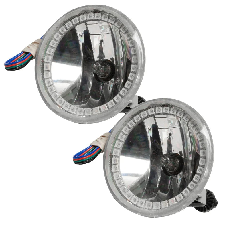 Oracle 10-13 Chevrolet Camero SMD Fog Light Assembly - UV/Purple - Side View