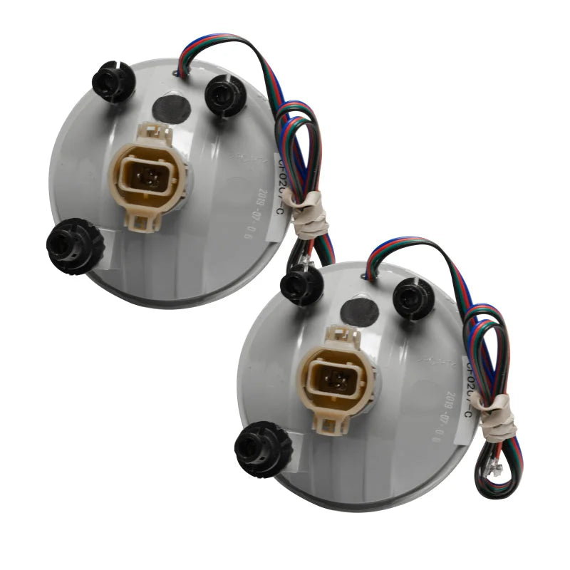 Oracle 10-13 Chevrolet Camero SMD Fog Light Assembly - UV/Purple - Installation View