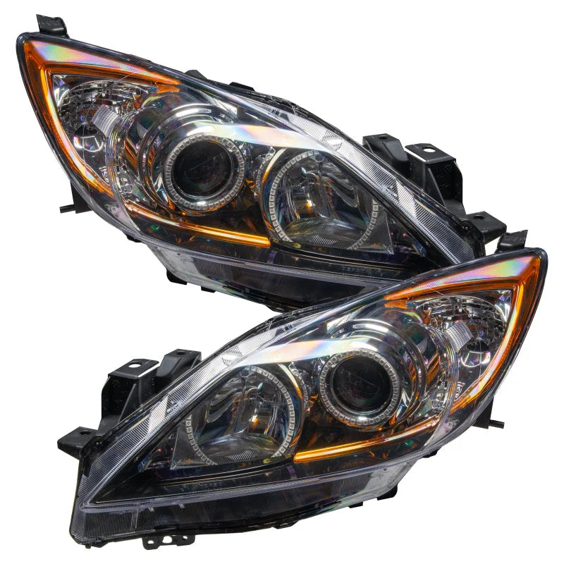 Oracle 10-13 Mazda 3 SMD HL - Halogen - ColorSHIFT w/o Controller - Additional View 5