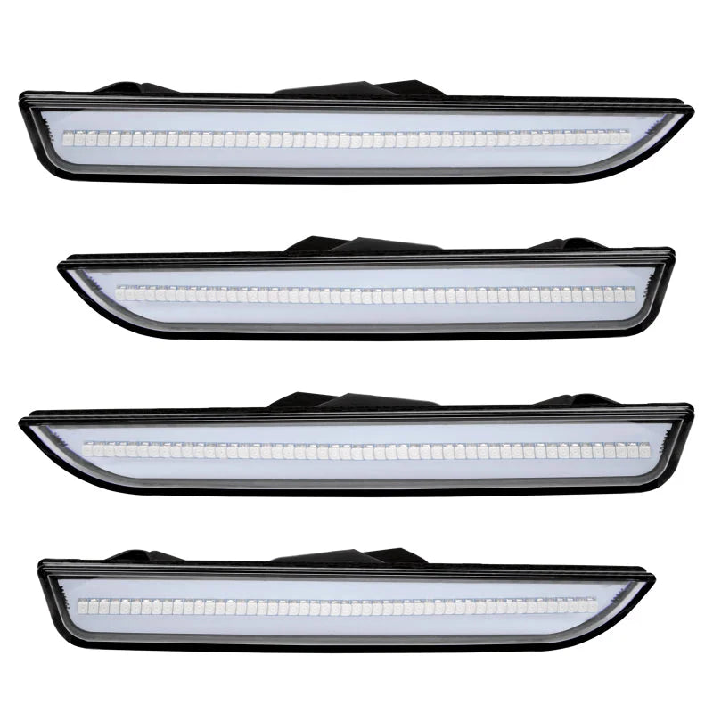Oracle 10-14 Ford Mustang Concept Sidemarker Set - Clear - No Paint - Main Product View