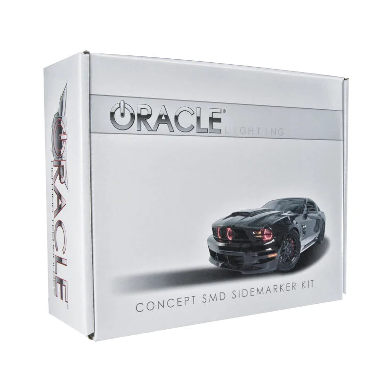 Oracle 10-14 Ford Mustang Concept Sidemarker Set - Tinted - No Paint - Additional View 6