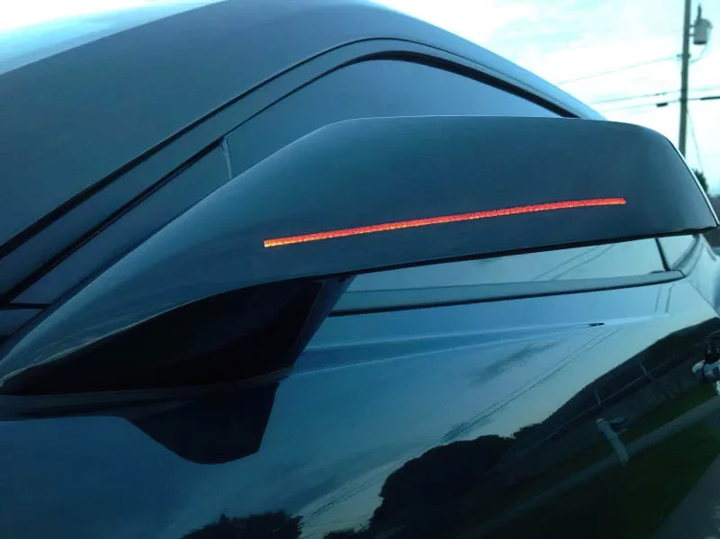 Oracle 10-15 Chevrolet Camaro Concept Side Mirrors - Unpainted - No Color - Back View