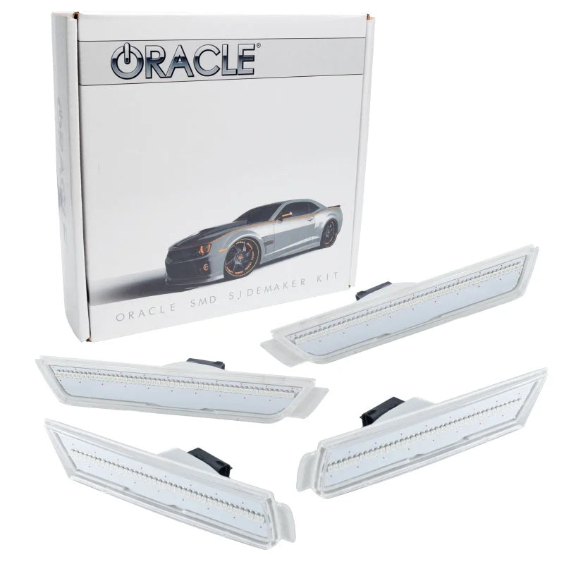Oracle 10-15 Chevrolet Camaro Concept Sidemarker Set - Clear - No Paint - Main Product View
