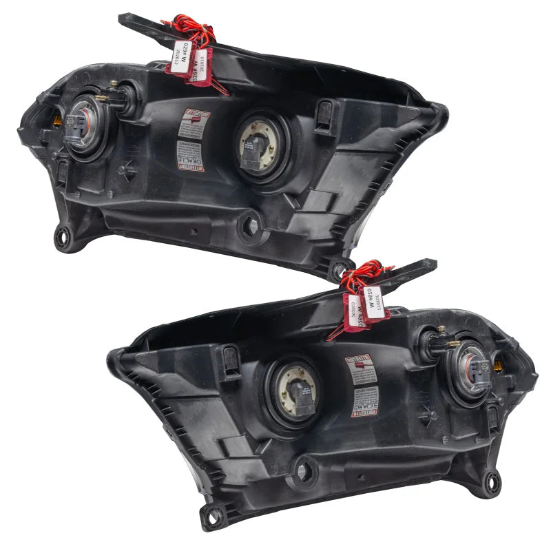 Oracle 11-13 Dodge Durango SMD HL Halogen - Black - ColorSHIFT w/ Simple Controller - Side View