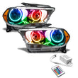 Load image into Gallery viewer, Oracle 11-13 Dodge Durango SMD HL Halogen - Chrome - ColorSHIFT w/ Simple Controller - Main Product View