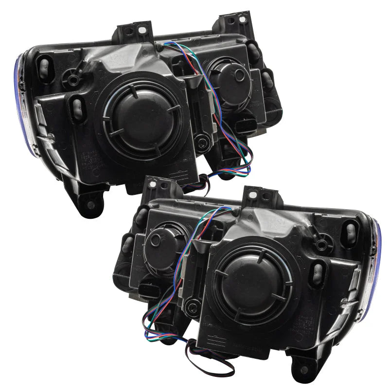 Oracle 11-14 Chrysler 300C SMD HL - Black - NON HID - DRL - w/ 2.0 Controller - Side View