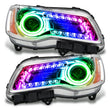 Load image into Gallery viewer, Oracle 11-14 Chrysler 300C SMD HL - Chrome - NON HID - DRL - w/o Controller - Main Product View