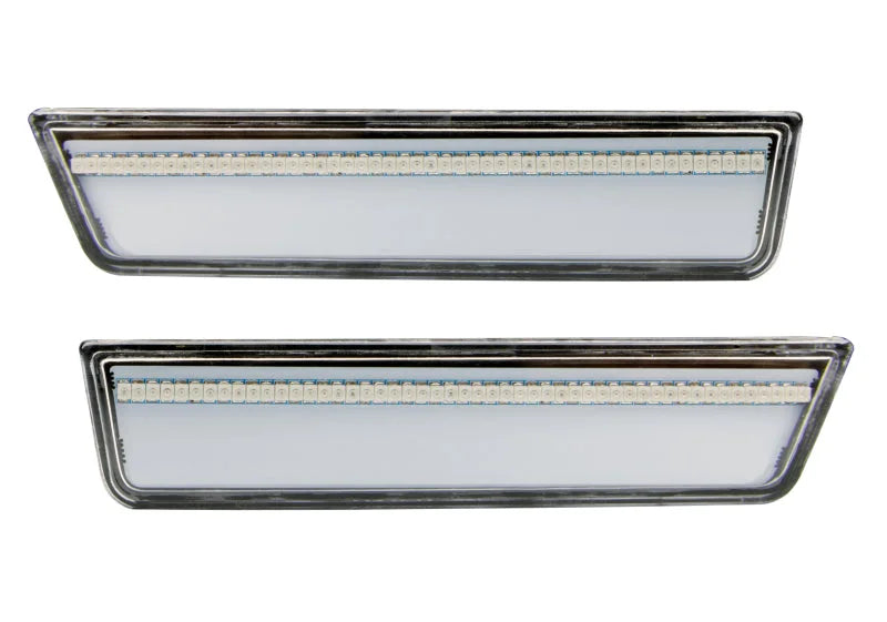 Oracle 11-14 Dodge Charger Concept Sidemarker Set (Rear Only) - Clear - No Paint - Main Product View