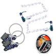 Load image into Gallery viewer, Oracle 11-19 Chrysler 300C DRL Upgrade w/ Halo Kit - ColorSHIFT - Main Product View