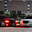 Load image into Gallery viewer, Oracle 11-19 Chrysler 300C DRL Upgrade w/ Halo Kit - ColorSHIFT w/ Simple Controller - Back View