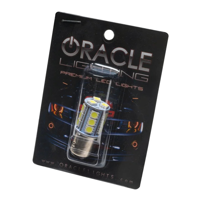 Oracle 1157 18 LED 3-Chip SMD Bulb (Single) - Cool White - Back View