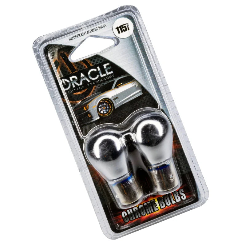 Oracle 1157 Chrome Bulbs (Pair) - White - Main Product View