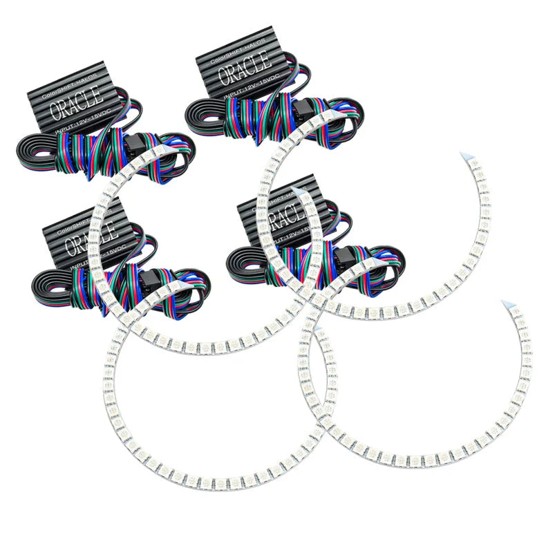 Oracle 12-13 BMW 3/328 Halo Kit - ColorSHIFT w/o Controller - Additional View 5