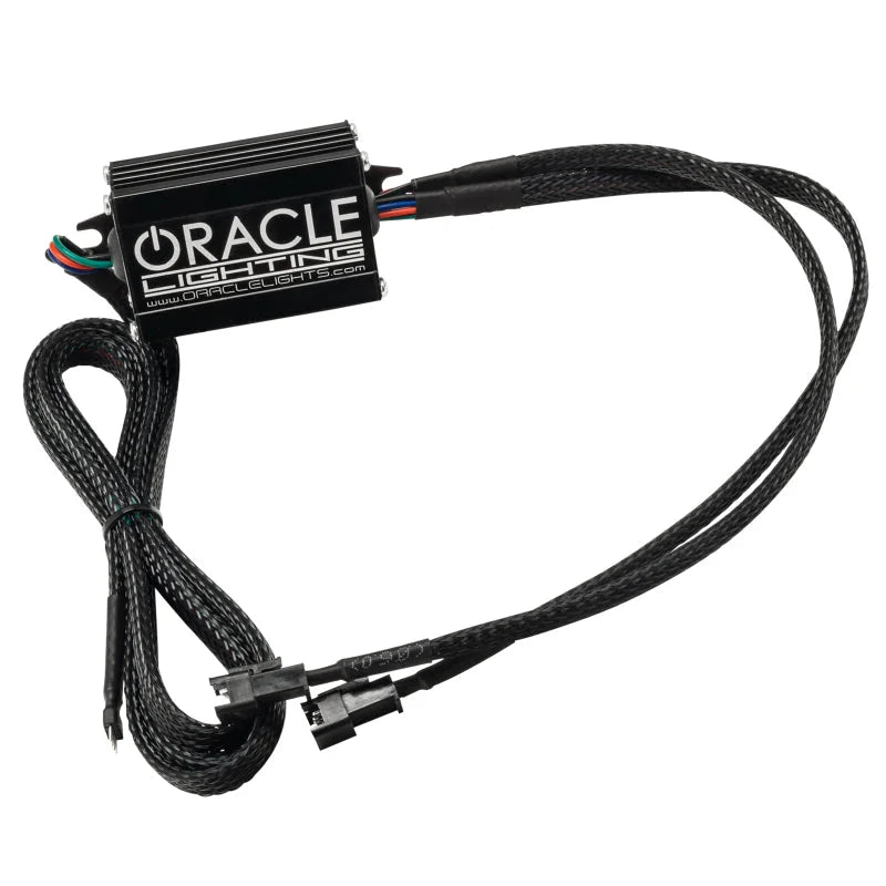 Oracle 14-15 Chevrolet Camaro RS Headlight DRL Upgrade Kit - ColorSHIFT - Installation View