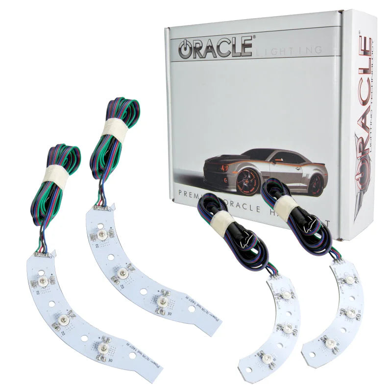 Oracle 14-15 Chevy Camaro RS Headlight DRL Upgrade Kit - ColorSHIFT w/ 2.0 Controller - Back View