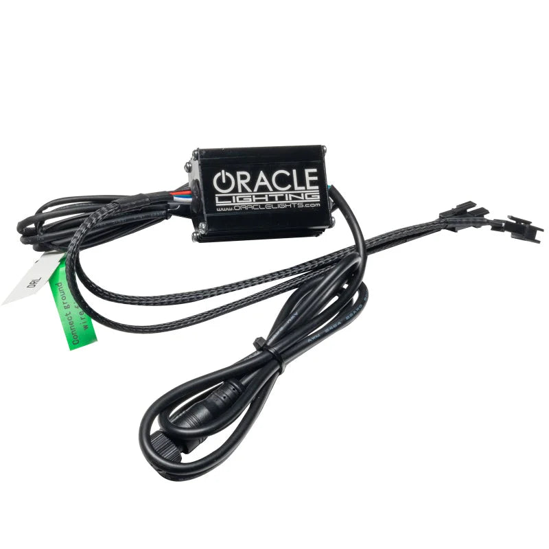Oracle 14-21 Infiniti Q50 RGB+W Headlight Halo Upgrade Kit - ColorSHIFT 2 - Back View