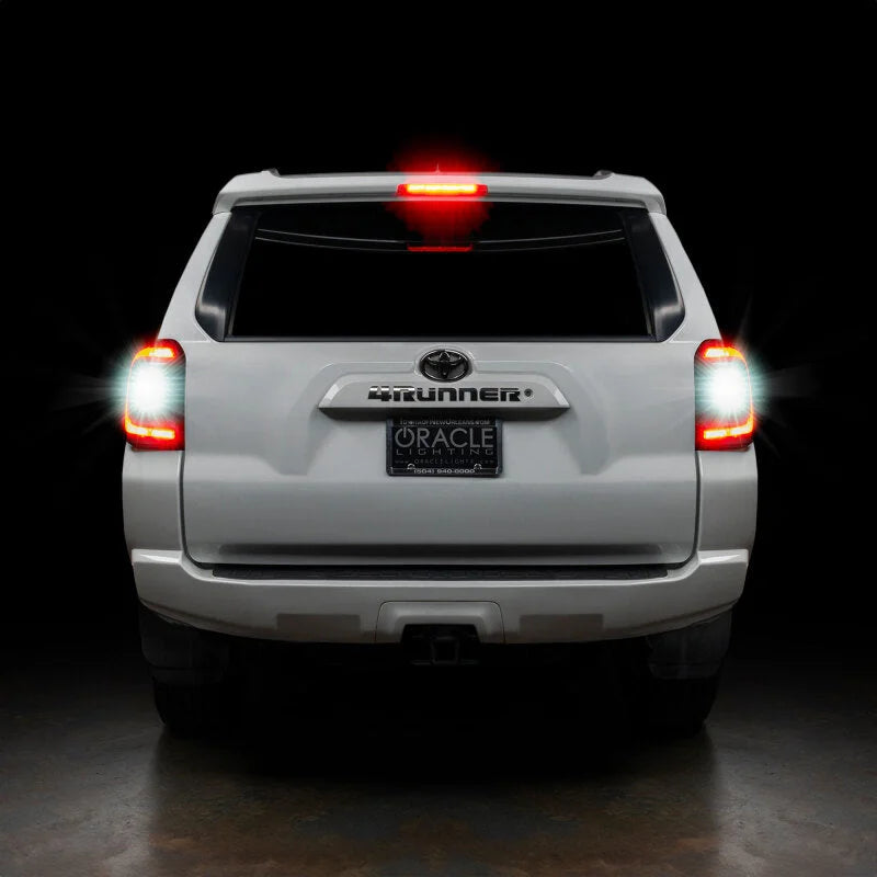 Oracle 14-23 Toyota 4Runner Black Series Lensless Flush Style LED Tail Lights - Tinted - Installation View