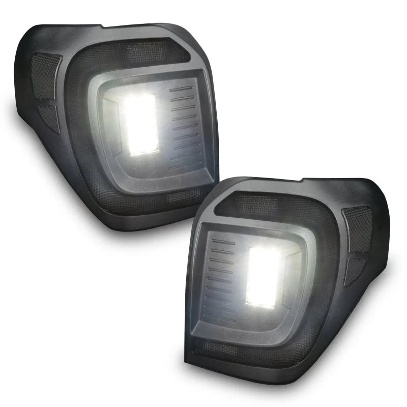 Oracle 14-23 Toyota 4Runner Black Series Lensless Flush Style LED Tail Lights - Tinted - Additional View 8