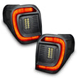 Load image into Gallery viewer, Oracle 14-23 Toyota 4Runner Black Series Lensless Flush Style LED Tail Lights - Tinted - Additional View 9