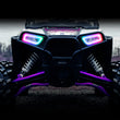 Load image into Gallery viewer, Oracle 1421 Polaris RZR 900/1000 Turbo Dynamic RGB+A Seq Turn Signal Headlight Halo Kit - Additional View 8