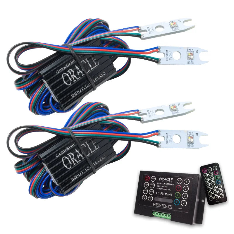 Oracle 15-17 Ford F-150 Headlight DRL Upgrade Kit - ColorSHIFT w/ 2.0 Controller - Main Product View