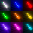Load image into Gallery viewer, Oracle 15-17 Ford F-150 Headlight DRL Upgrade Kit - ColorSHIFT w/ Simple Controller - Side View