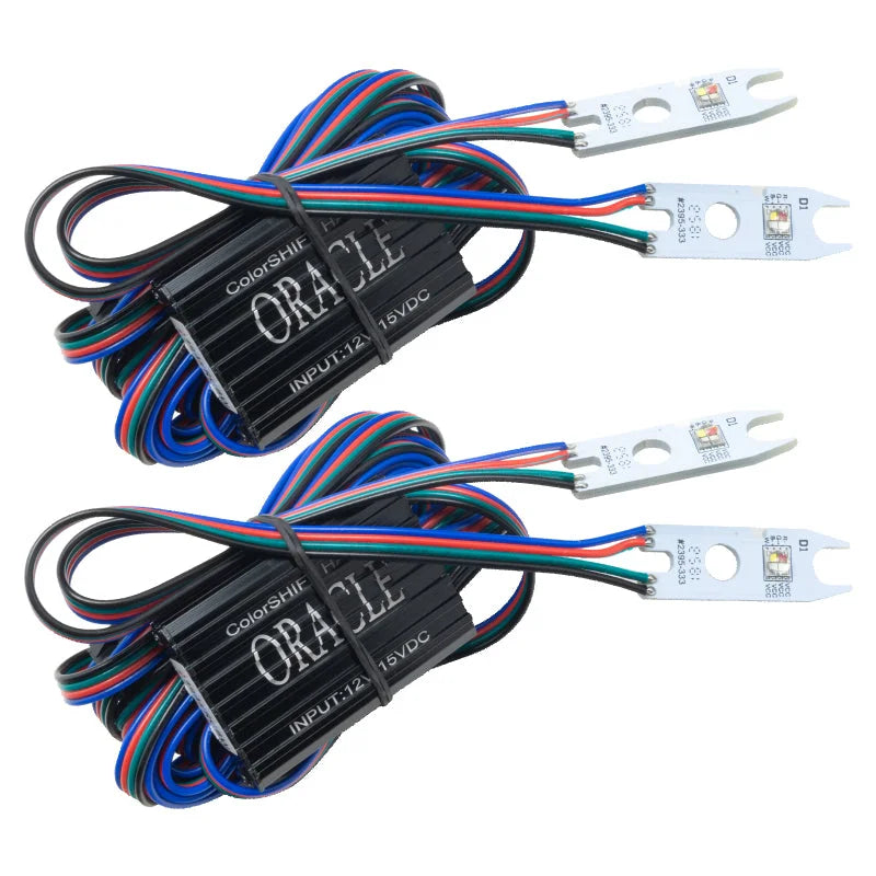 Oracle 15-17 Ford F-150 Headlight DRL Upgrade Kit - ColorSHIFT w/o Controller - Main Product View