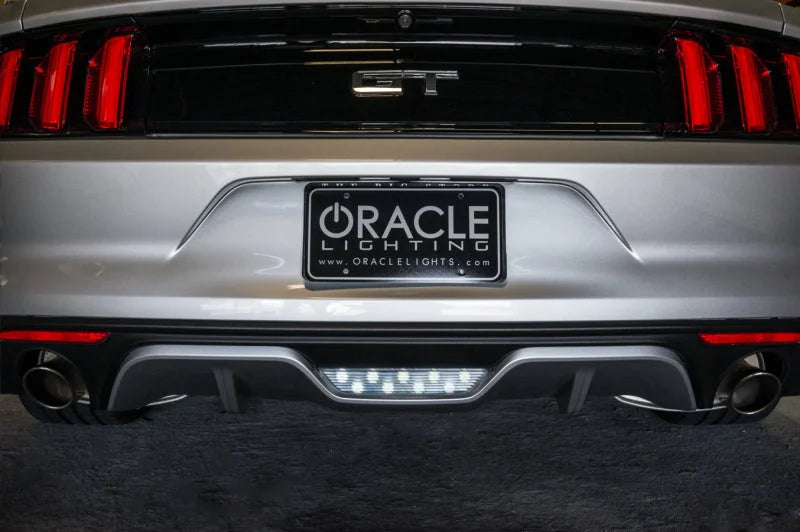 Oracle 15-17 Ford Mustang High Output LED Reverse Light - Clear - Back View