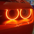 Load image into Gallery viewer, Oracle 15-21 Dodge Challenger Dynamic Surface Mount Headlight Halo Kit - - Dynamic - Back View